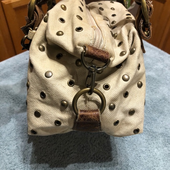 2/20! Red name brand Braided handles w brass hardware & studs. Summer sale! - Picture 5 of 14